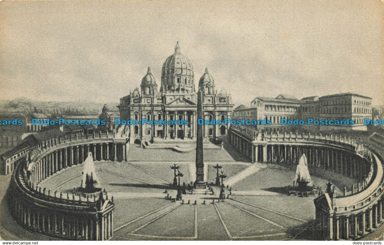 R645543 Citta del Vaticano. Piazza San Pietro. La Basilica e il Vaticano. Enrico