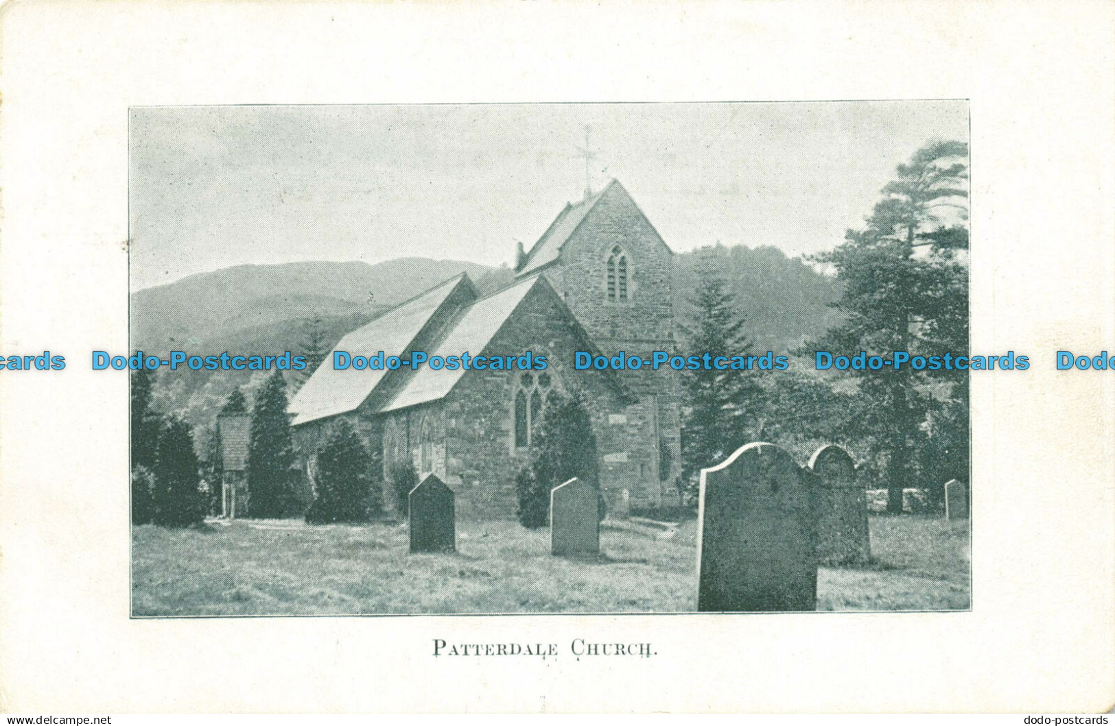 R645632 Patterdale Church. Reed Pictorial Postcard