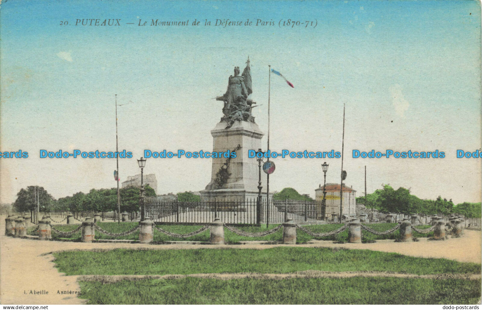 R646360 Puteaux. Le Monument de la Defense de Paris. L Abeille