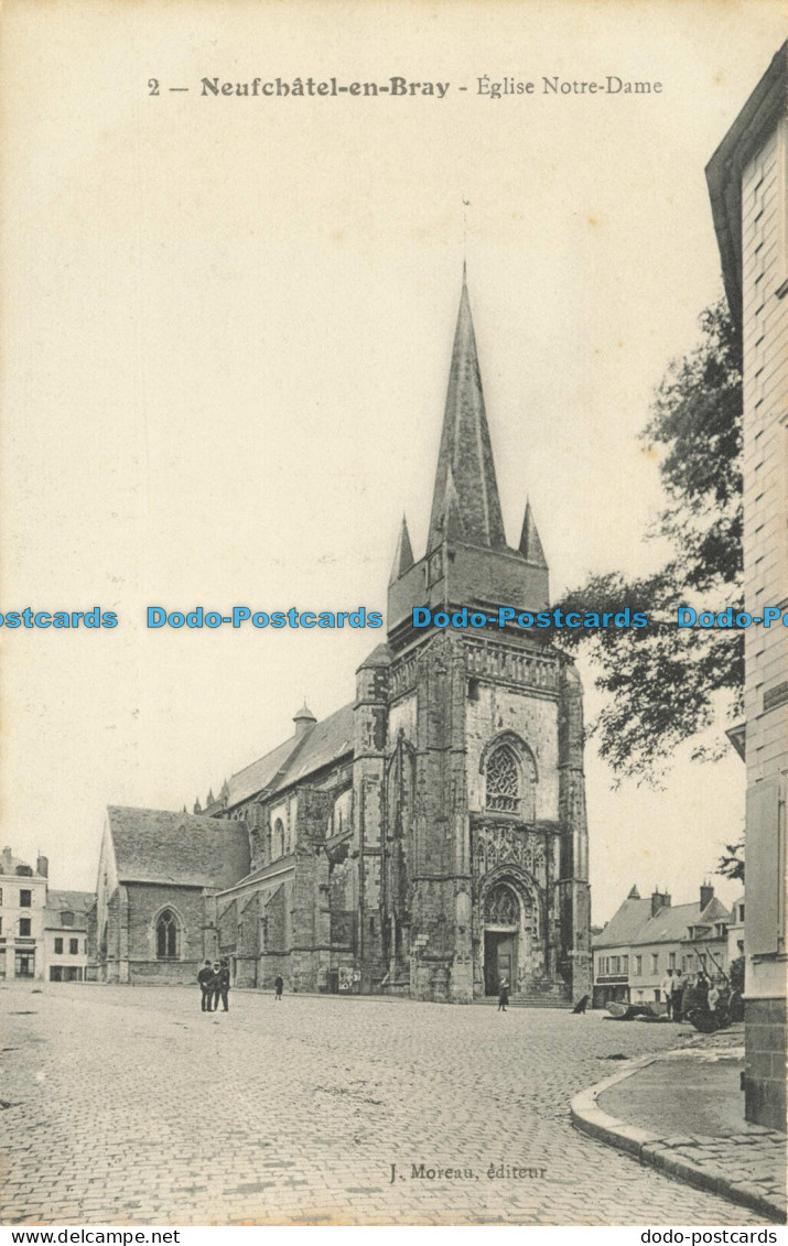 R650770 Neufchatel en Bray. Eglise Notre Dame. J. Moreau