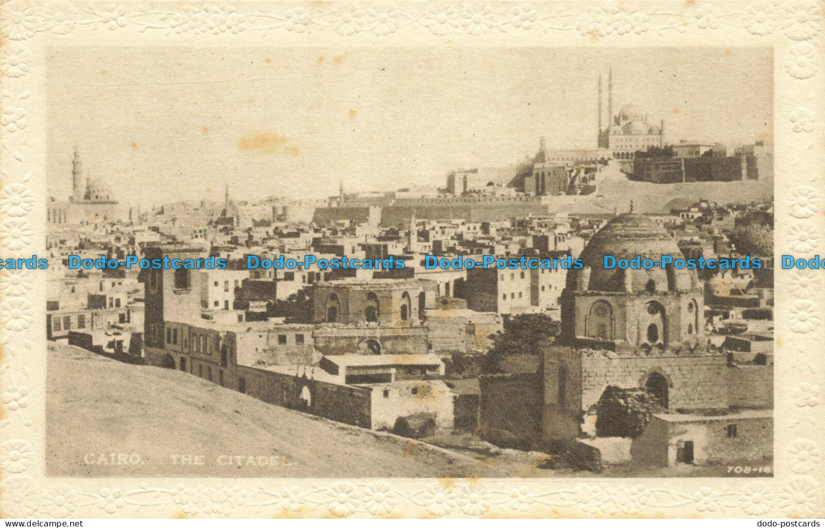 R652960 Cairo. The Citadel. Cairo Postcard Trust. Serie 708