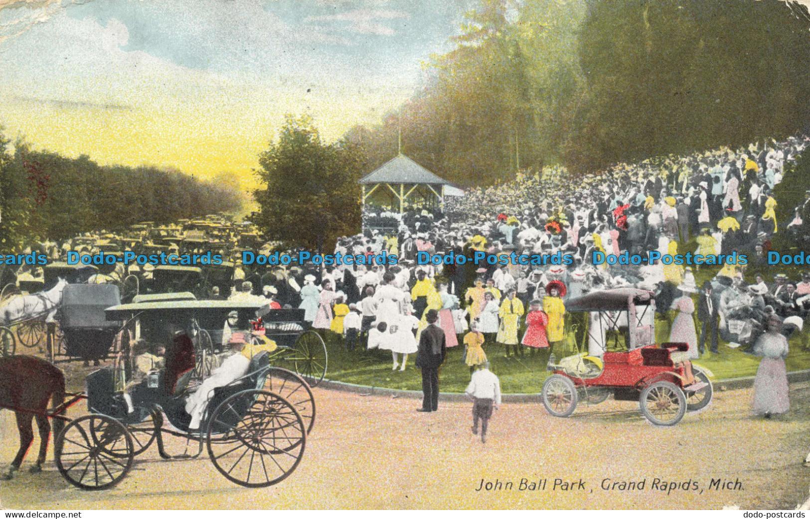 R660039 Mich. John Ball Park. Grand Rapids. Will P. Canaan