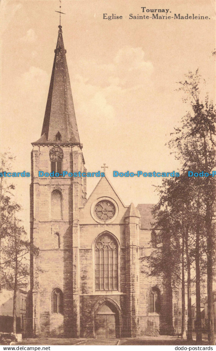 R663569 Tournay. Eglise Sainte Marie Madeleine. L Edition Belge