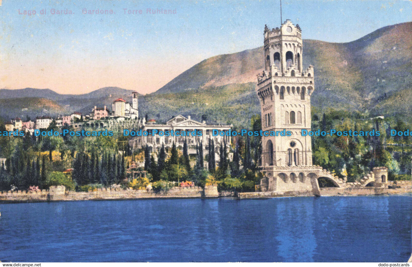 R665643 Lago di Garda. Gardone. Torre Ruhland. No. 238