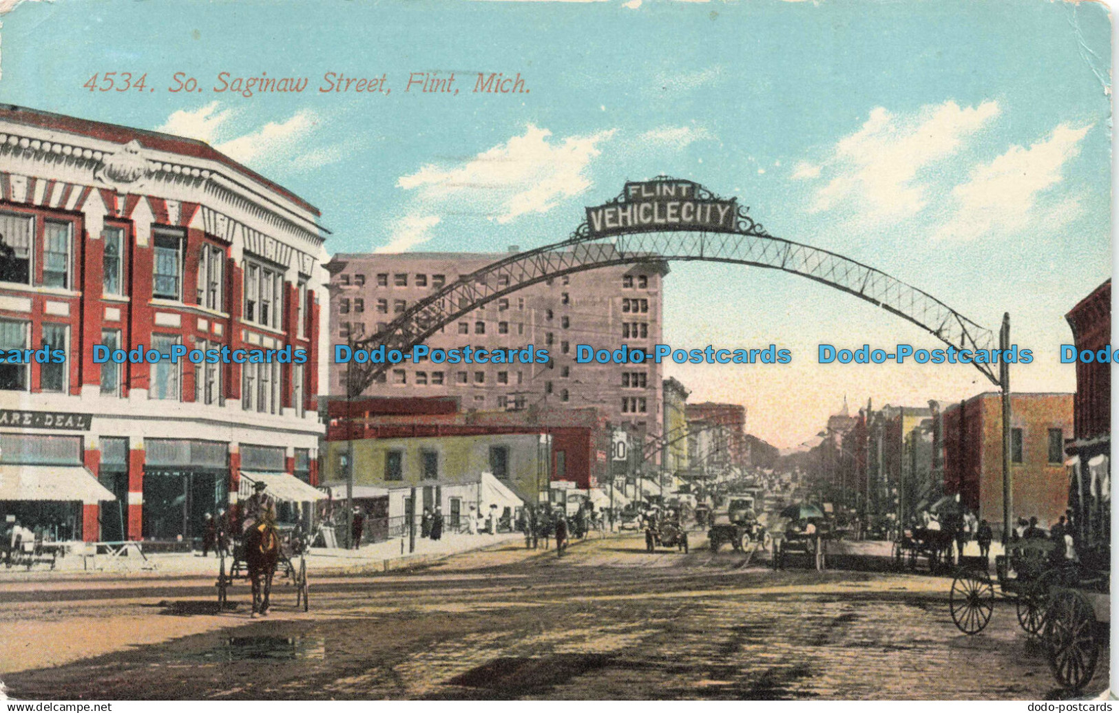 R673216 Mich. So. Saginaw Street. Flint. The Acmegraph