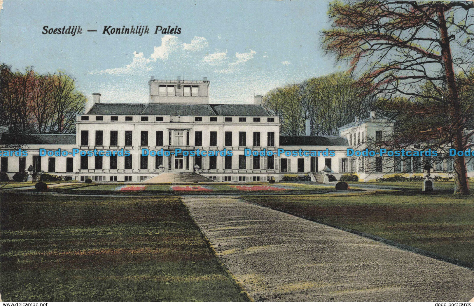 R677758 Soestdijk. Koninklijk Paleis. Van de Ven Boekhandel