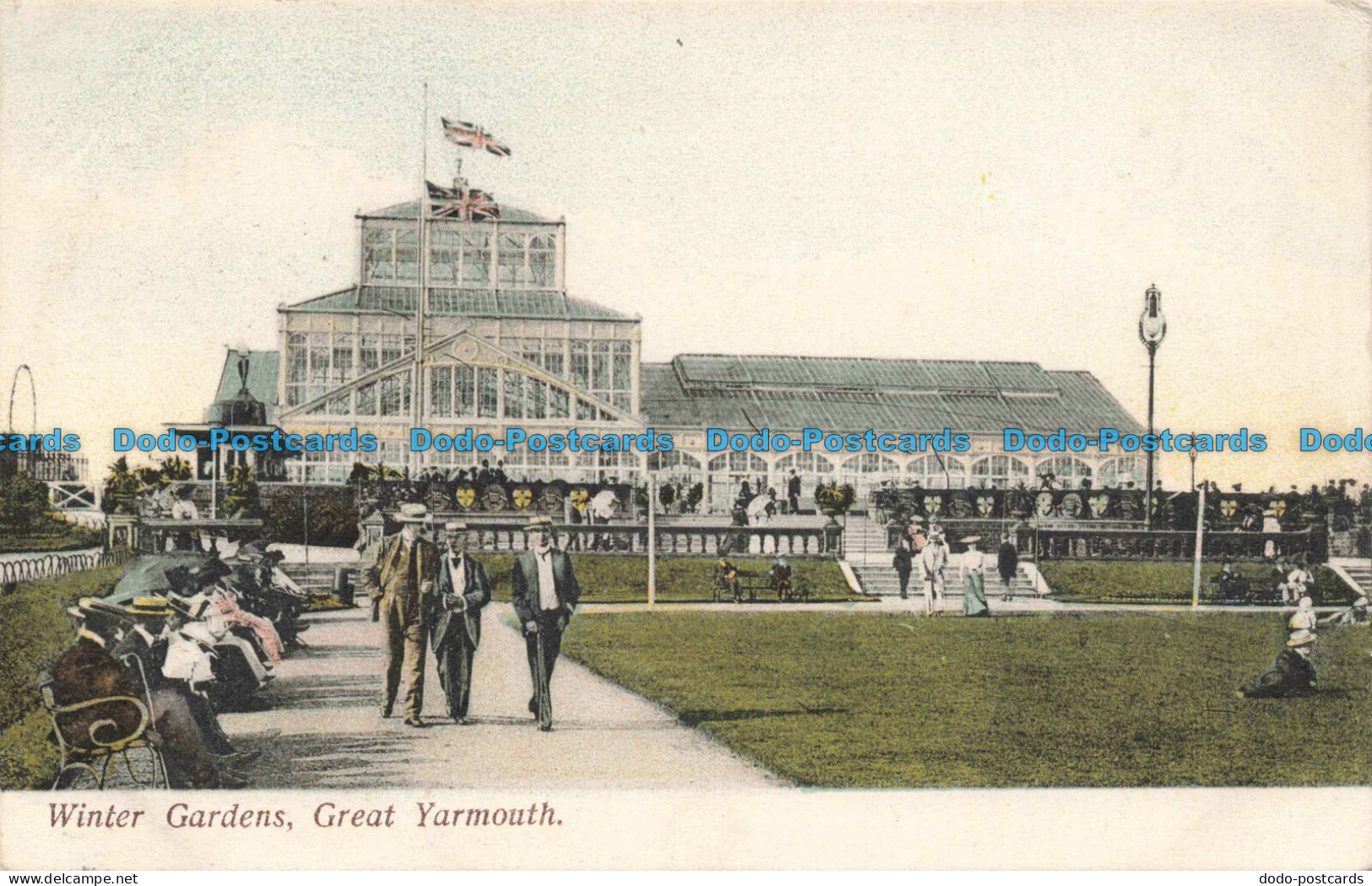 R678615 Great Yarmouth. Winter Gardens. 1910