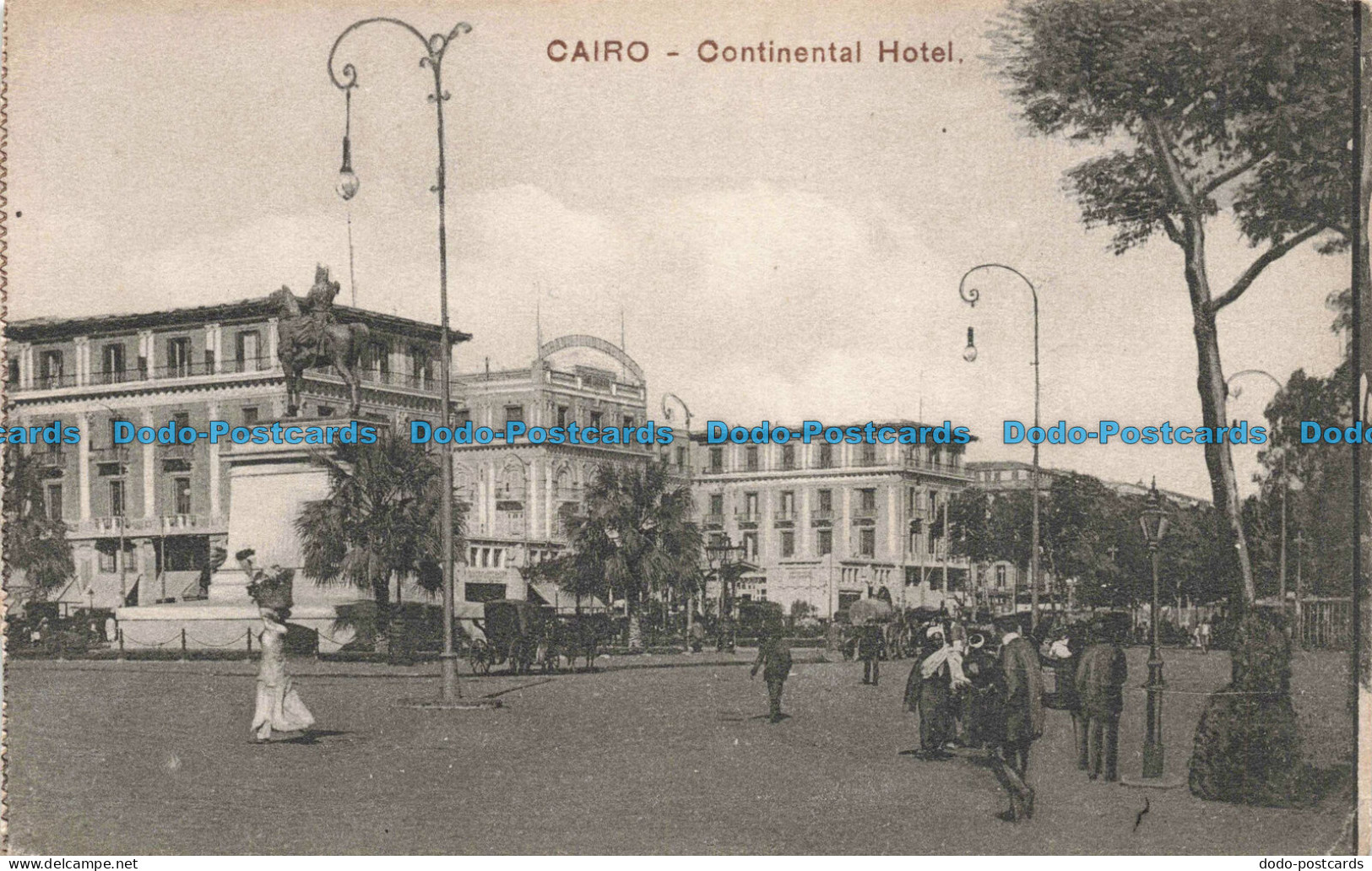 R678653 Cairo. Continental Hotel. Cairo Postcard Trust. Series 597