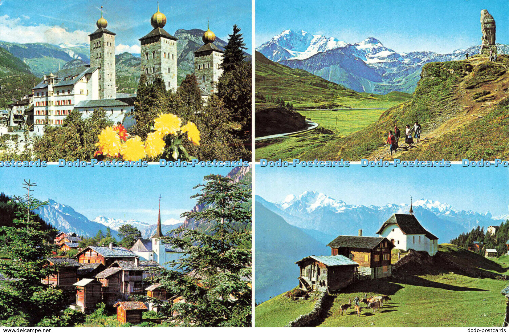 R681682 Brig. Stockalperpalast. Simplonpass. Blatten. Bettmeralp. Rud. Suter. Nr