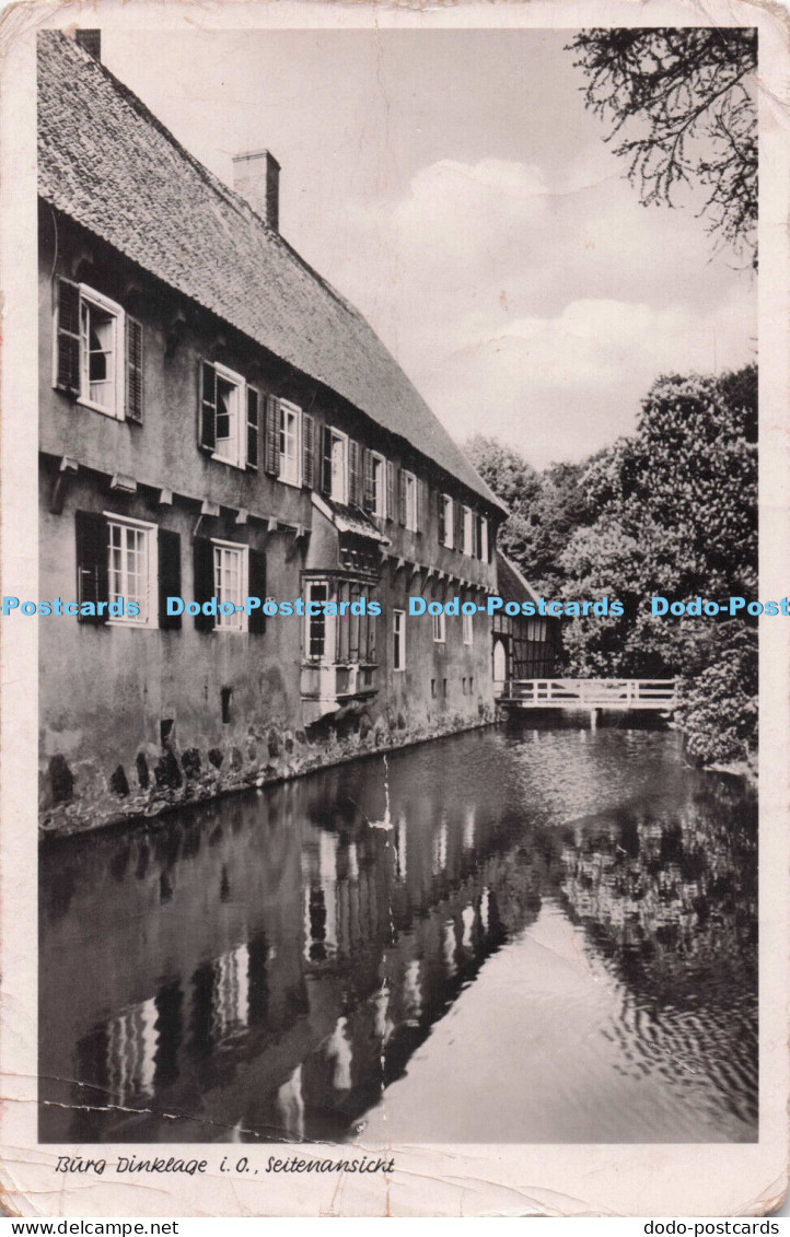 R690261 Burg Dinklage i. O. Seitenansicht. Holzen. Agfa. RP