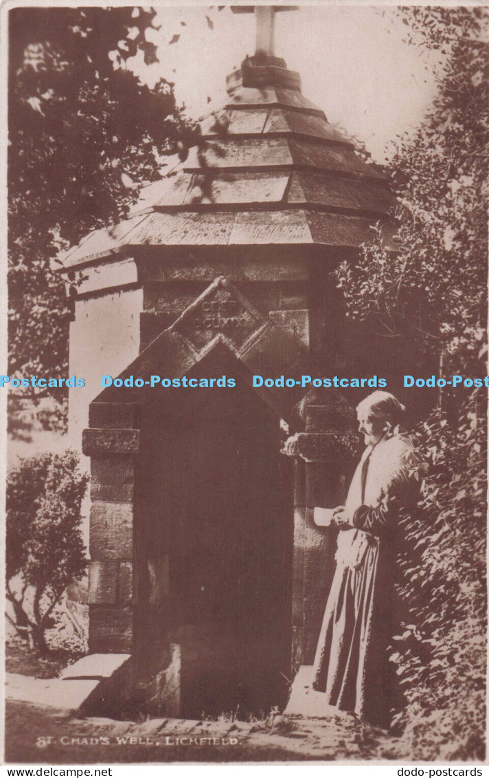 R695730 Lichfield. St. Chad Well. J. W. W. Series. RP