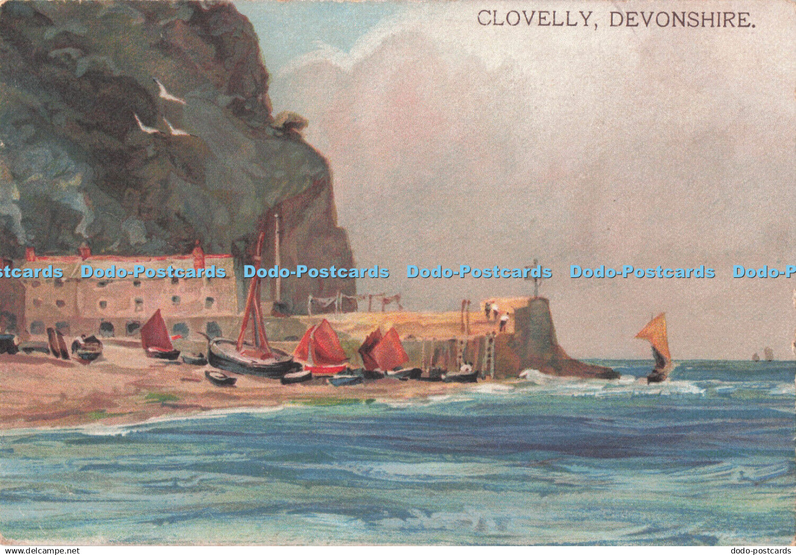 R716745 Clovelly Devonshire Postcard