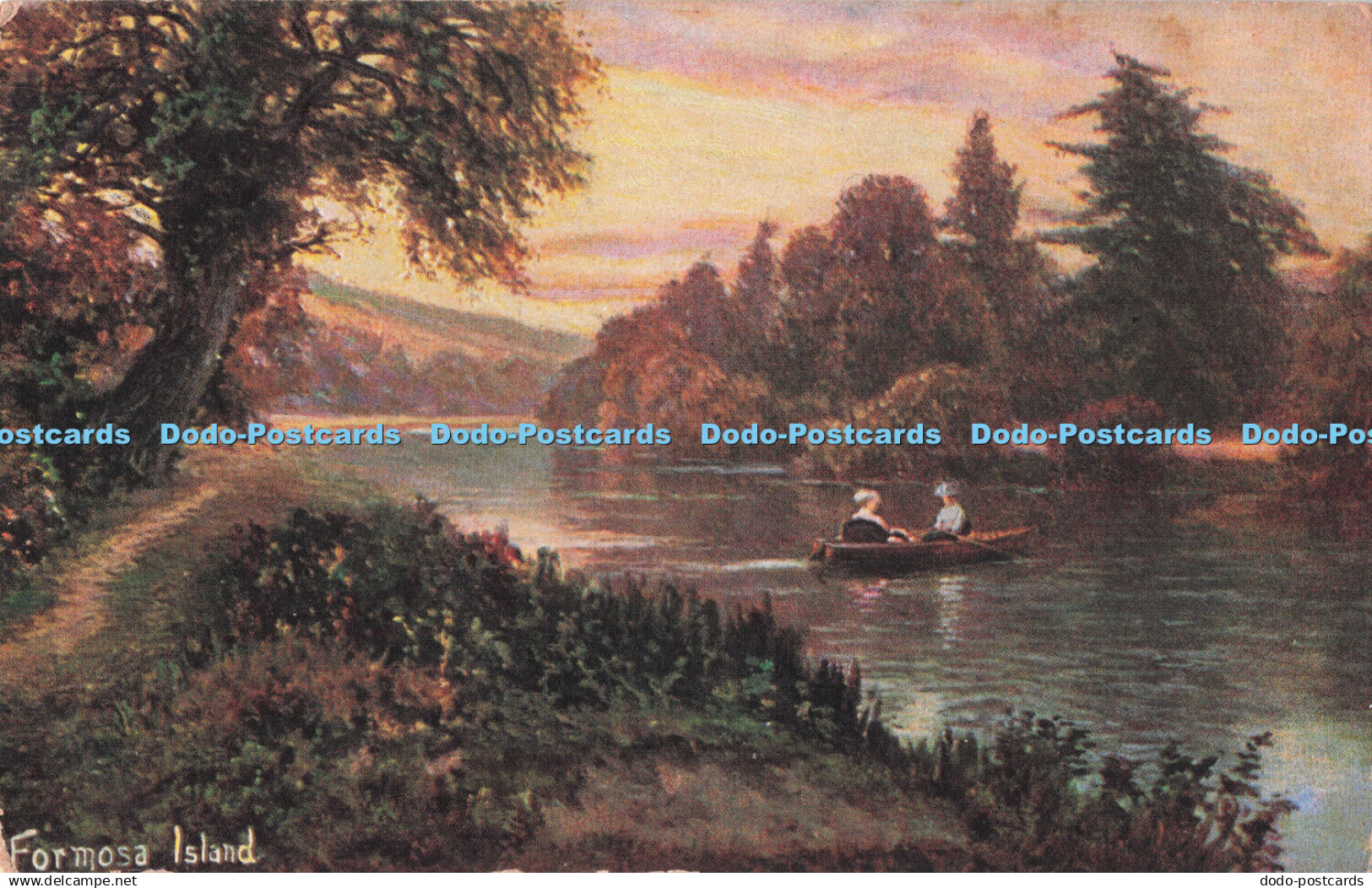 R718077 Formosa Island S Hildesheimer London Manchester Thames Views Series No 5