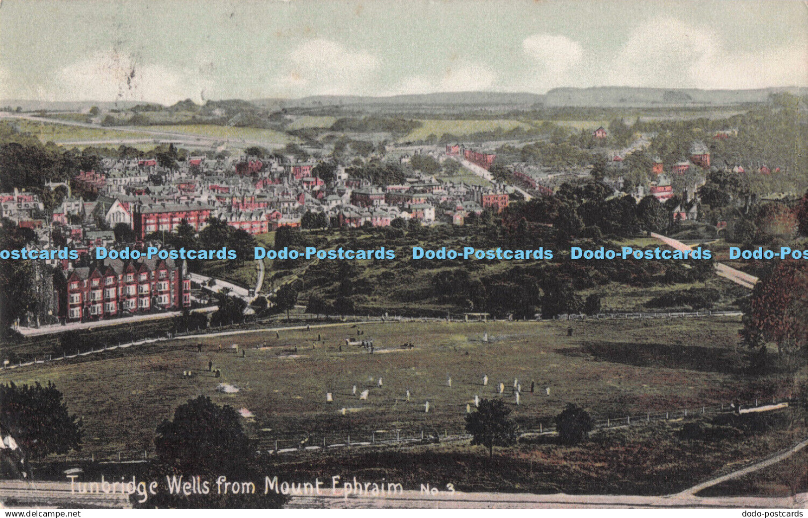 R720887 Tunbridge Wells from Mount Ephraim No 3 H G Groves PM Tunbridge Wells 19