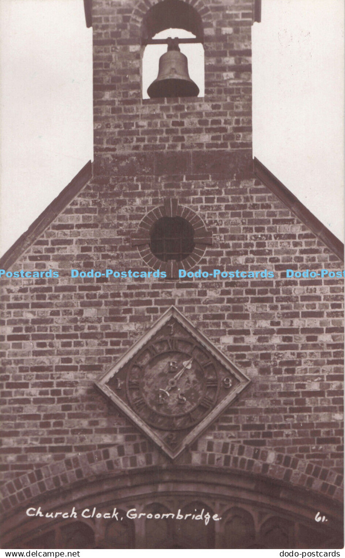 R721845 Groombridge Church Clock H Camburn Wells Series Tunbridge Wells RP