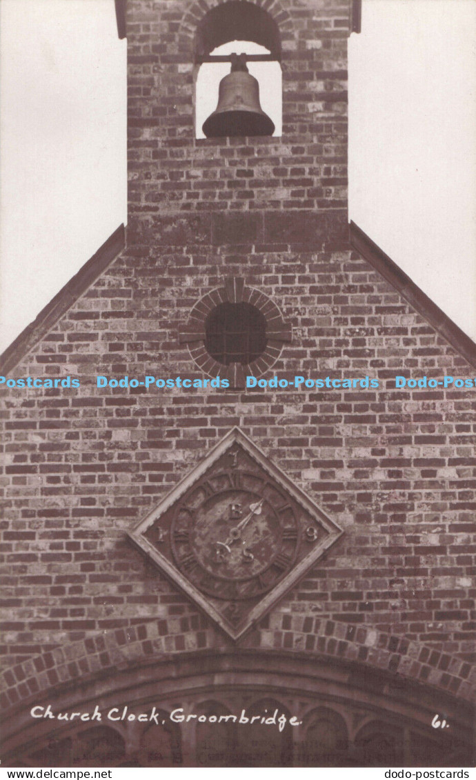 R721846 Groombridge Church Clock H Camburn Wells Series Tunbridge Wells RP