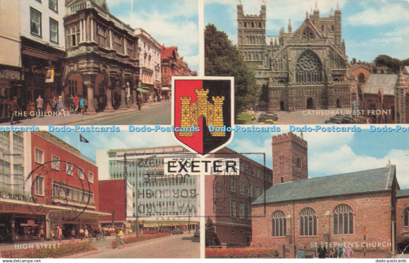 R728066 Exeter The Guildhall J Salmon Sevenoaks PM Exeter District 1972 Multi Vi
