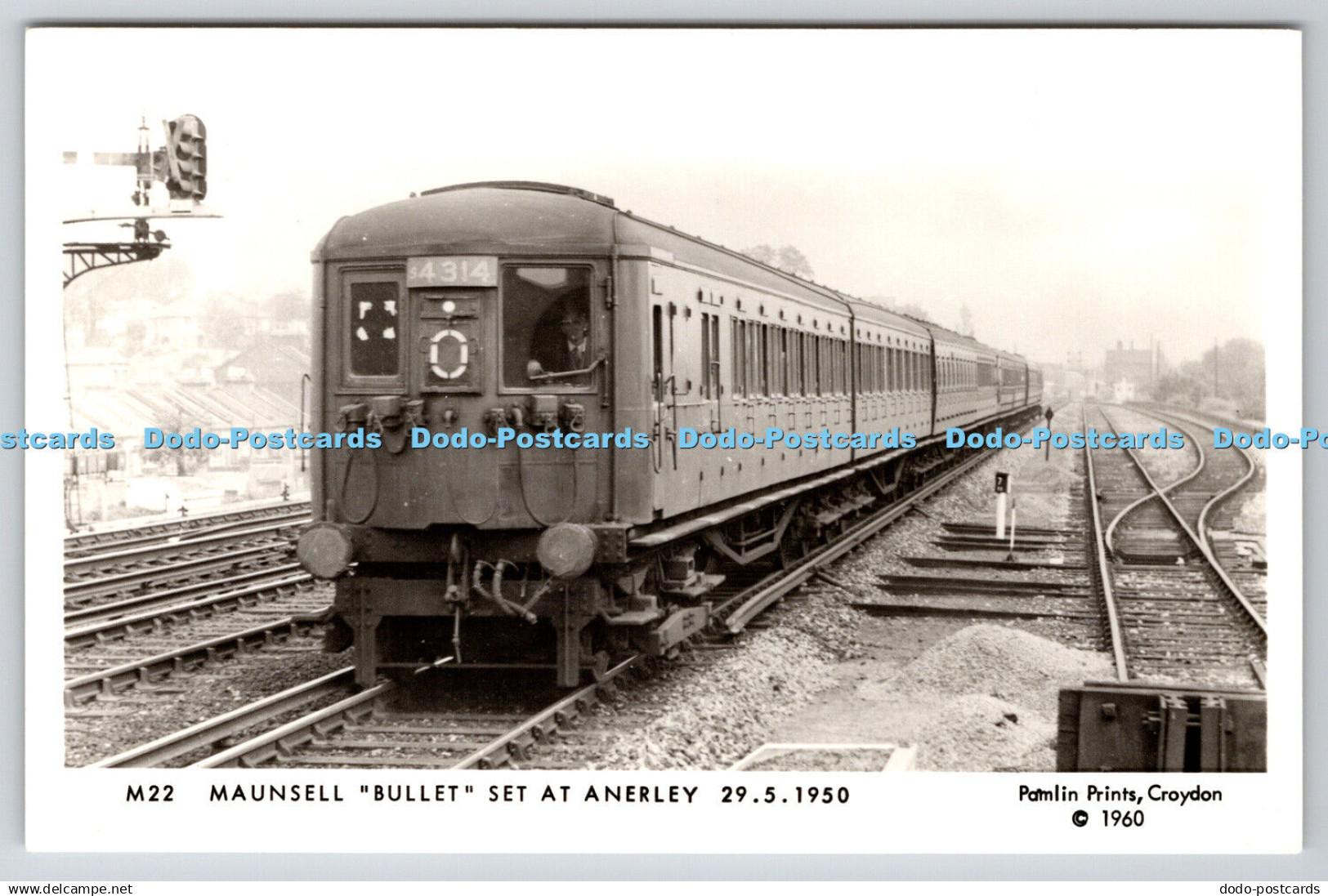 R746212 Maunsell Bullet Set at Anerley Pamlin Prints