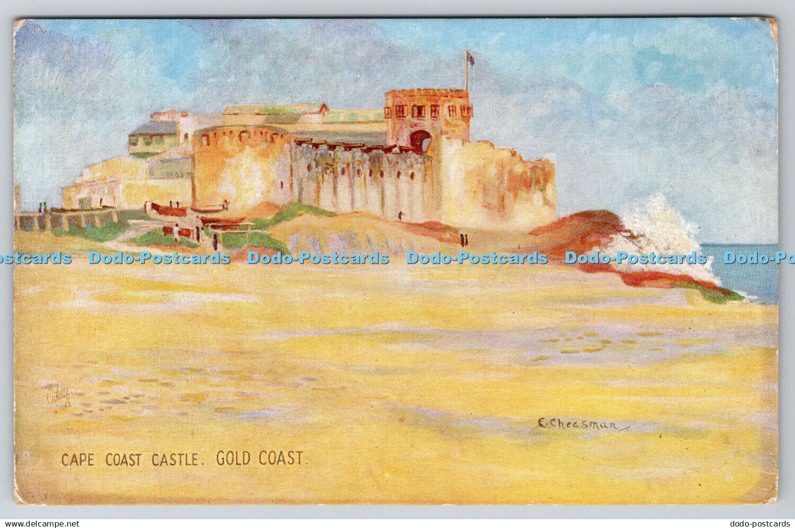 R748847 Cape Coast Castle Gold Coast Tuck Series V