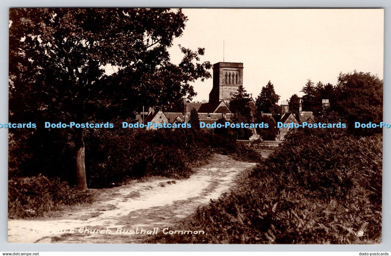 R753119 Rusthall Common Church H Camburn Tunbridge Wells The Wells Series