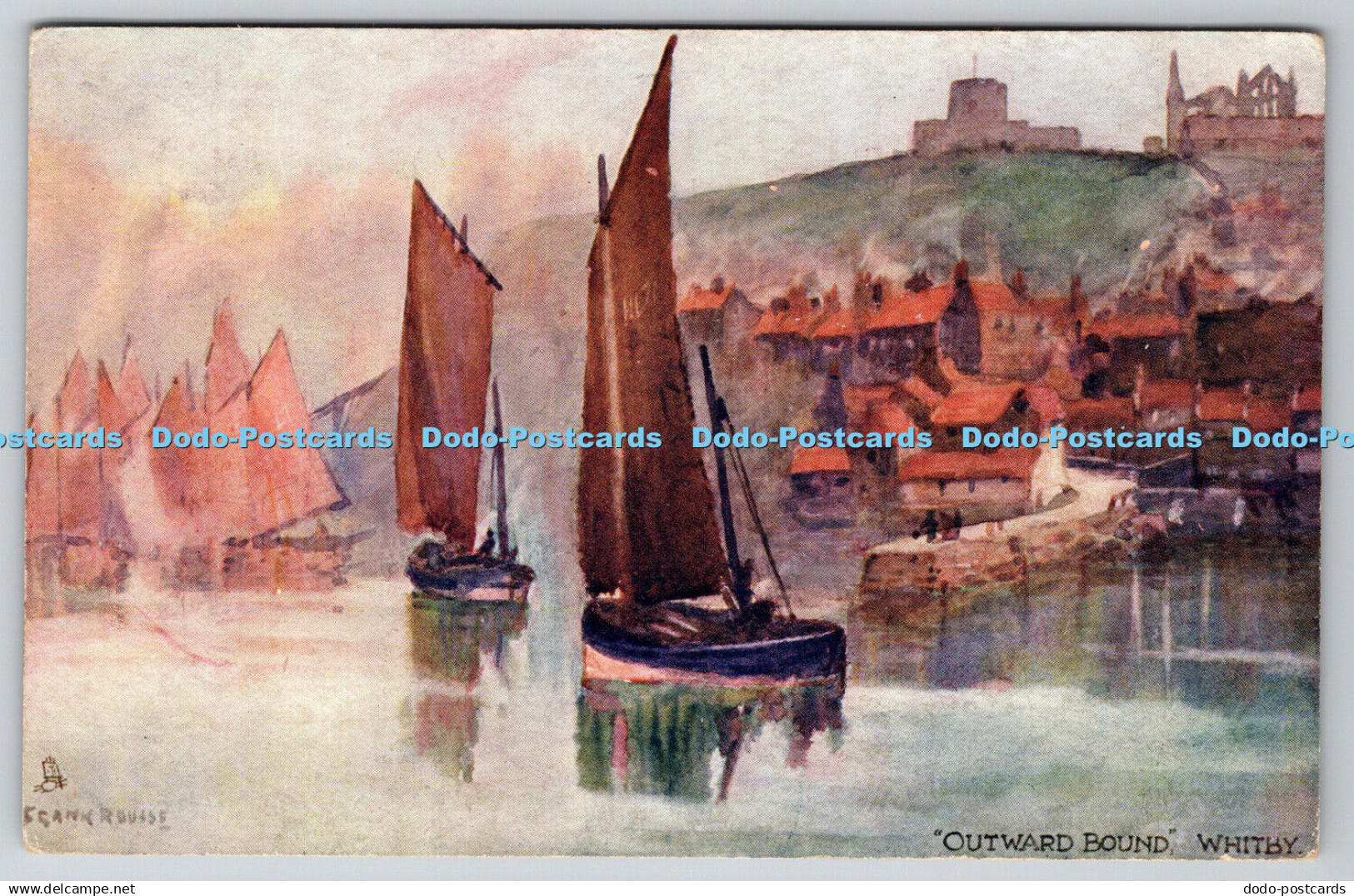R768637 Whitby Outward Bound Tuck Aquarette Picturesque Whitby 6272 1904