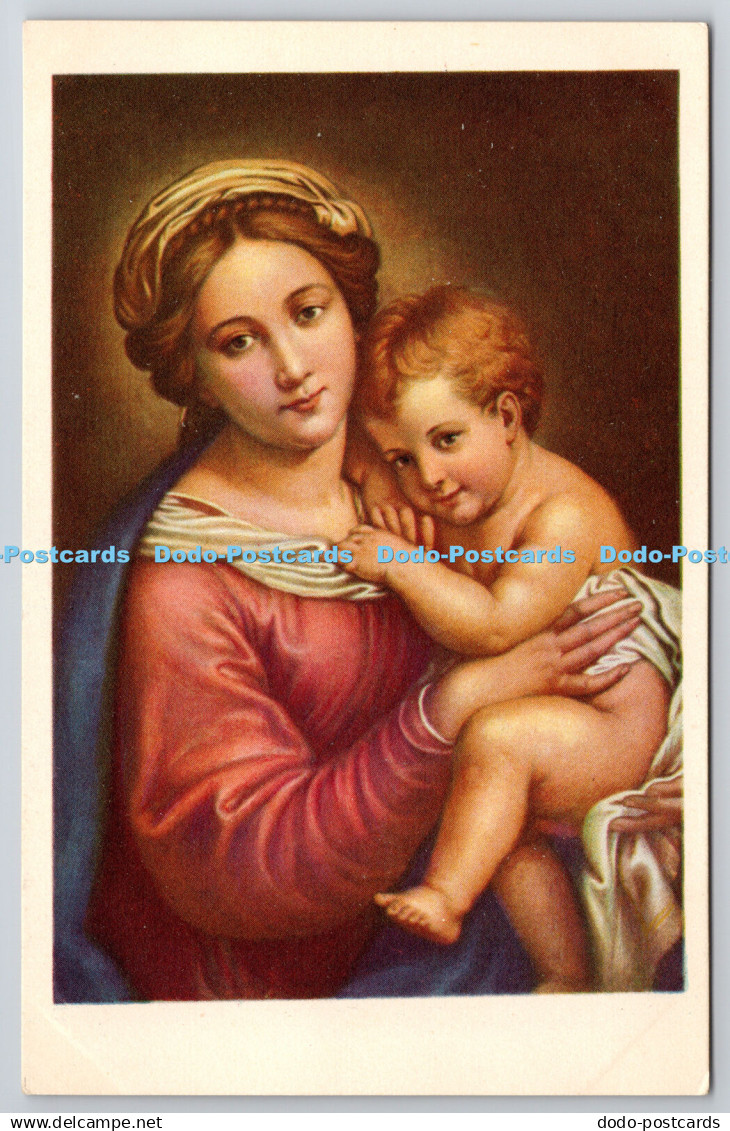 R771064 Venezia Chiesa di S Maria Formosa La vergine col Bambino Sassoferrato S