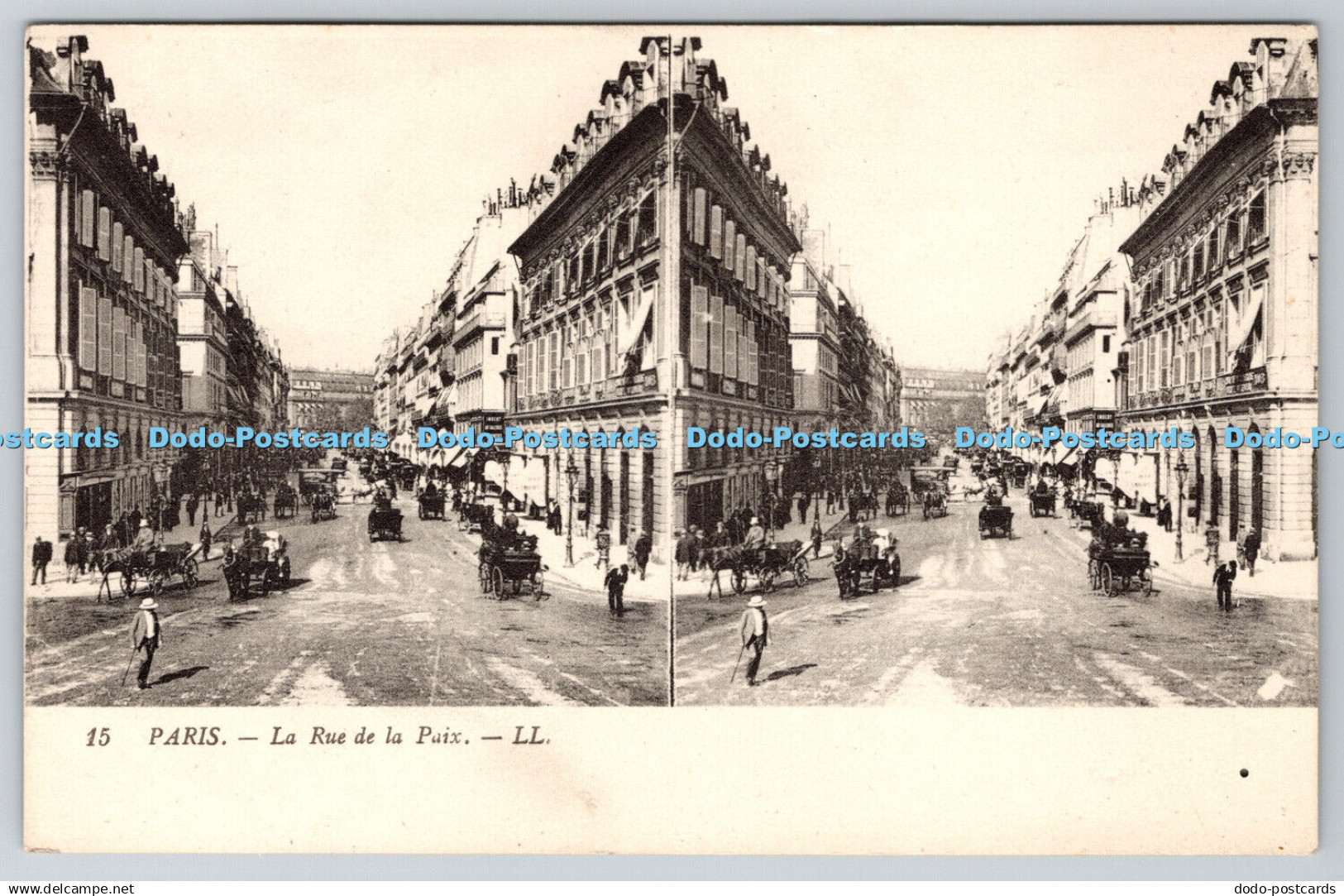 R774454 Paris La Rue de la Paix LL 15 Multi View