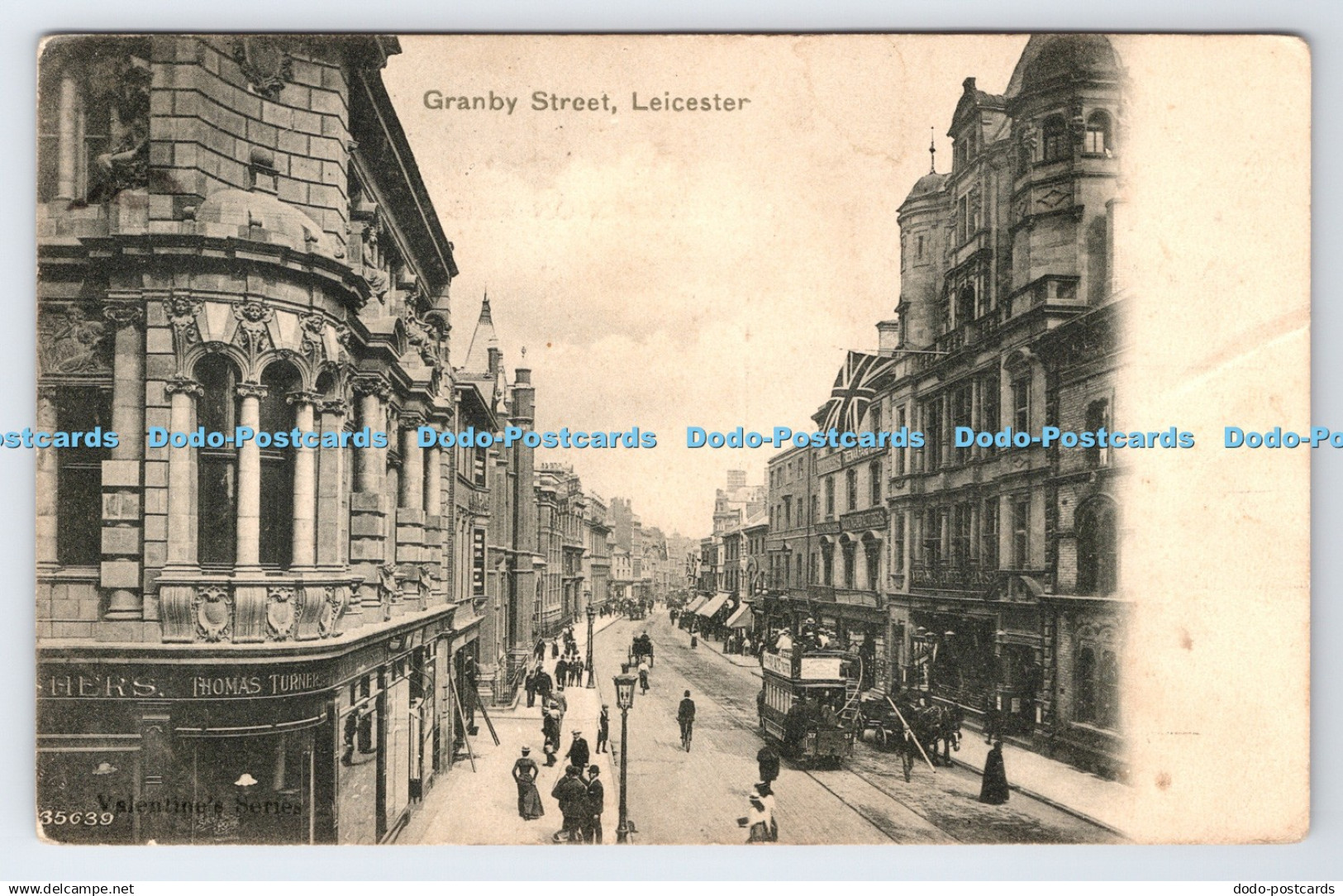 R778687 Leicester Granby Street Thomas Turner Valentine Series