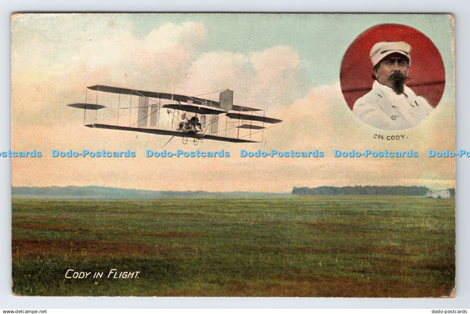 R779554 Cody in Flight National Series PM Shrewsbury 1909