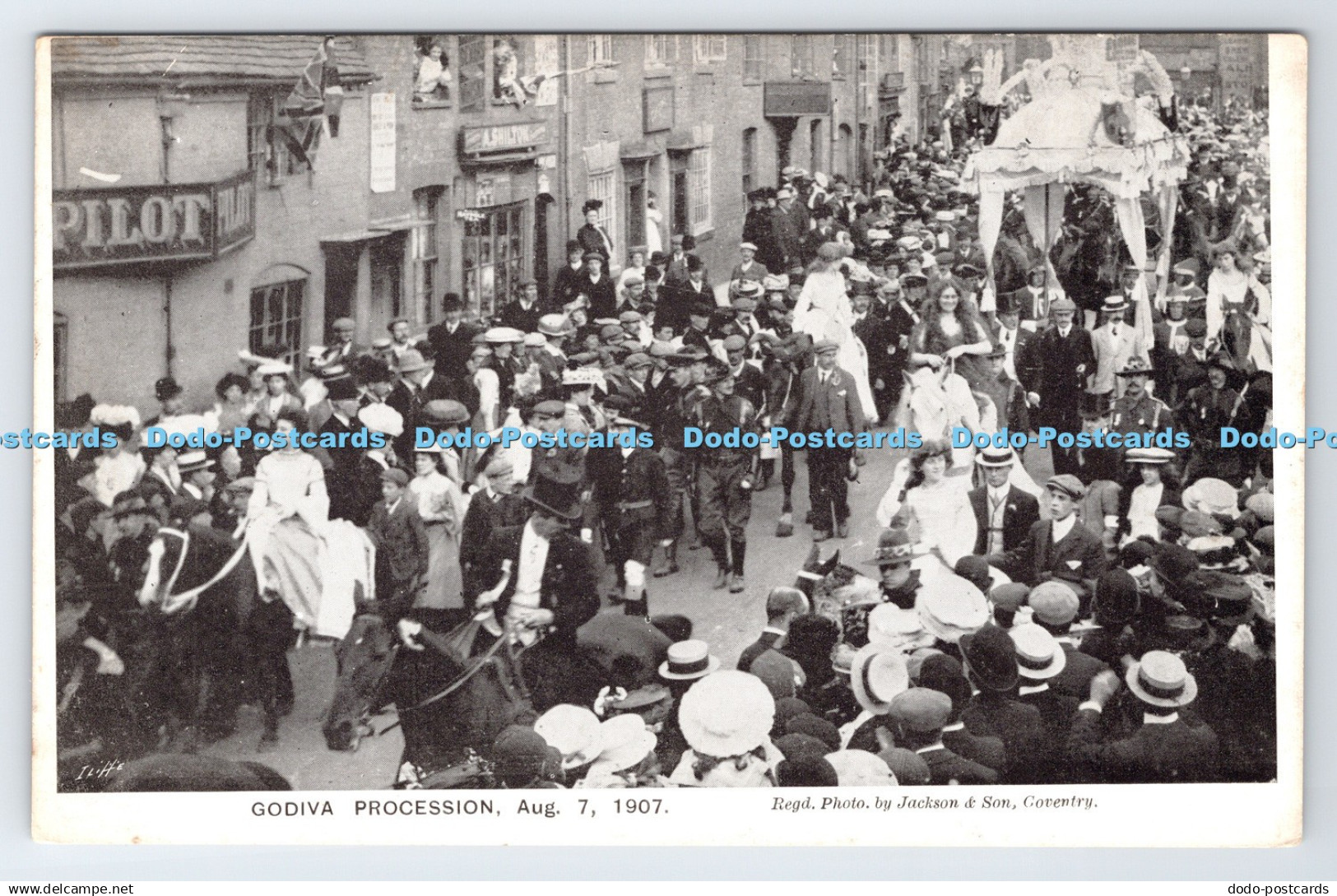 R780008 Godiva Procession Jackson Postcard