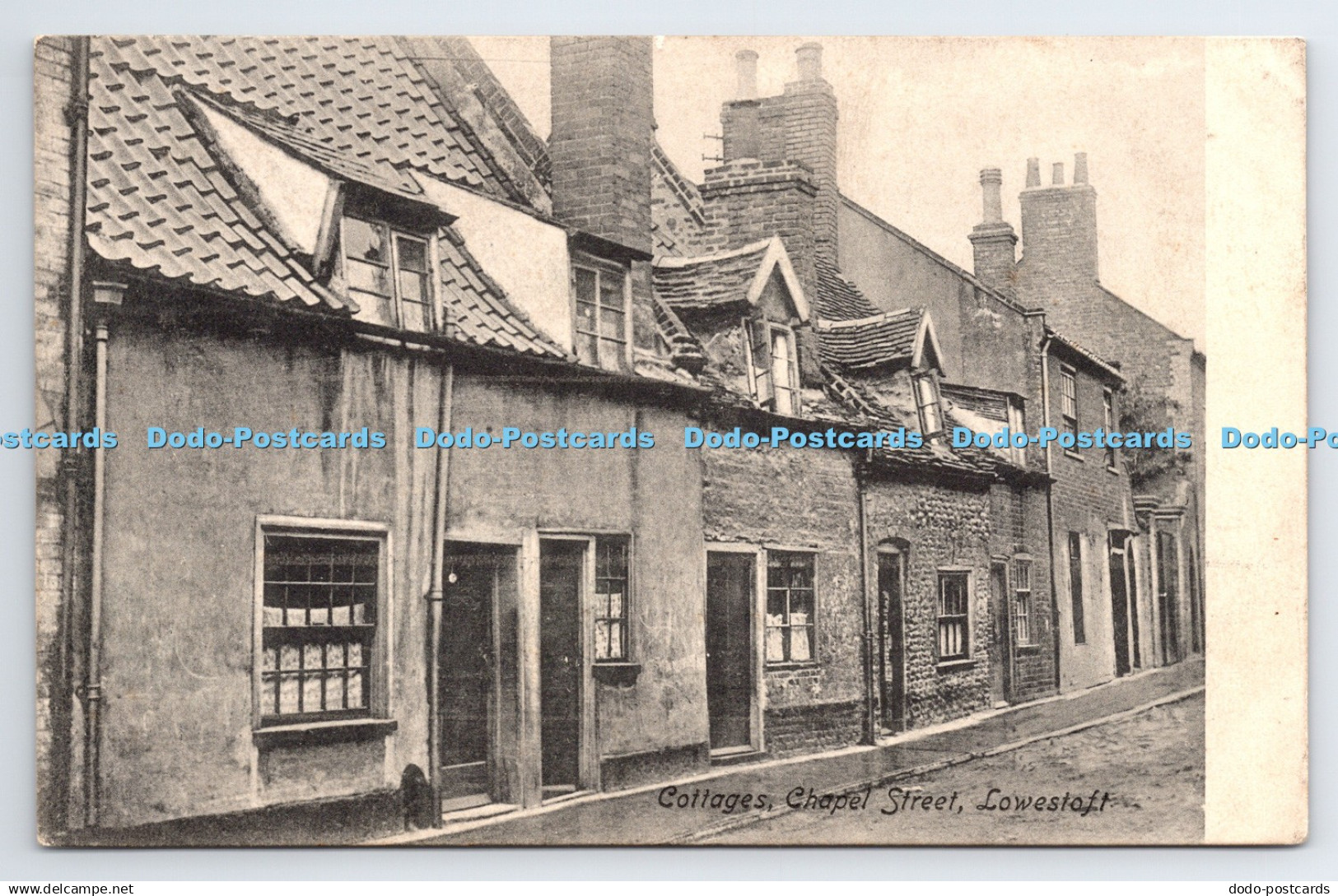 R780231 Lowestoft Cottages Chapel Street 1905