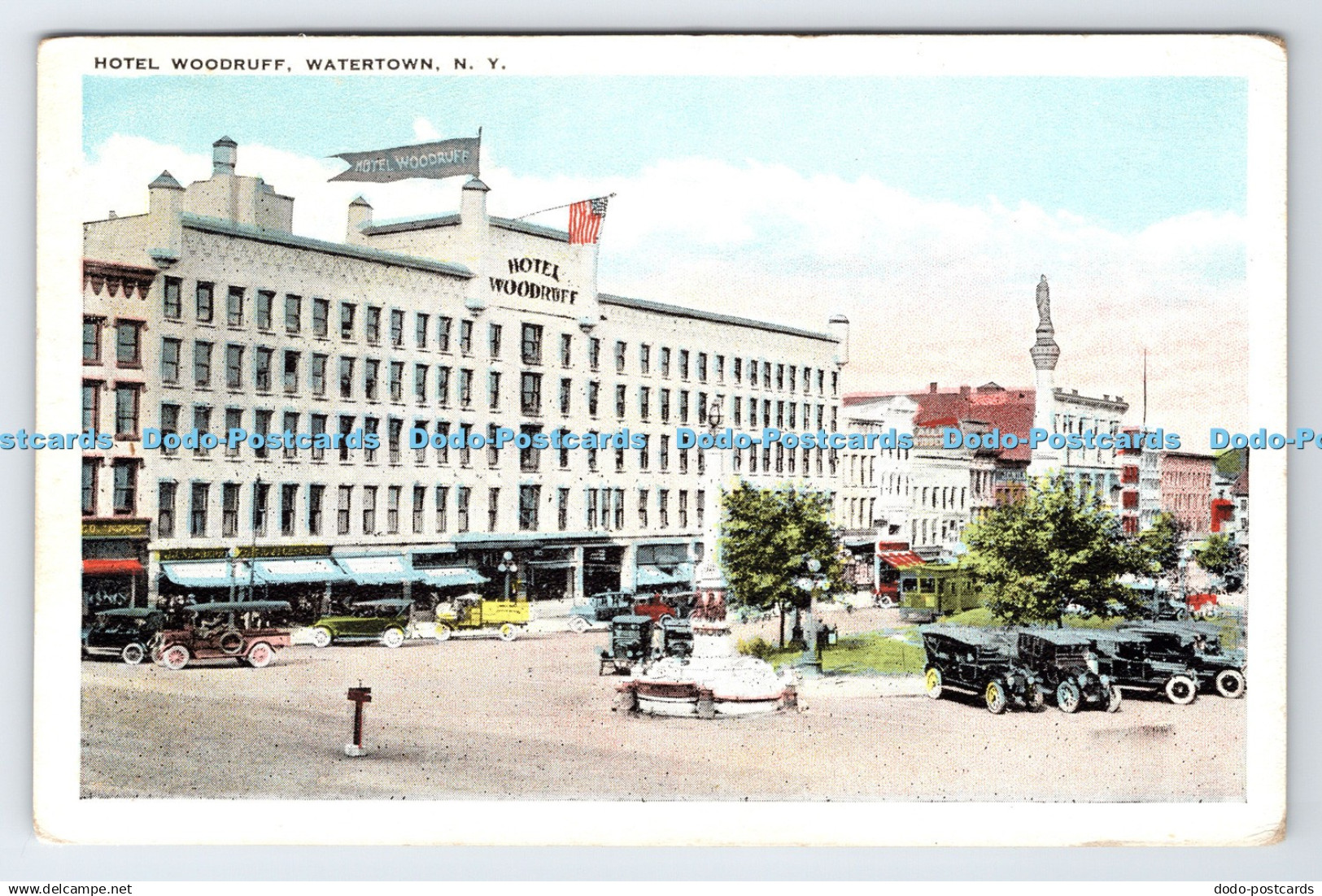 R780395 N Y Watertown Hotel Woodruff Santway Photo Craft