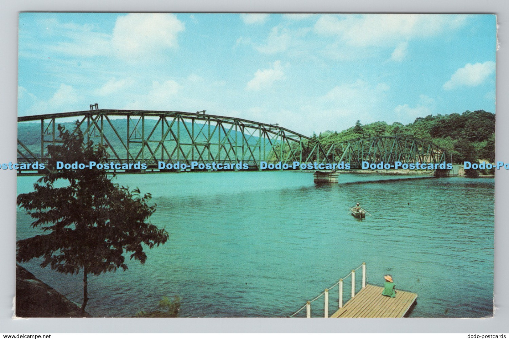 R780607 Maryland. Garrett County. Glendale Bridge Over Deep Creek Lake. Ruthvan