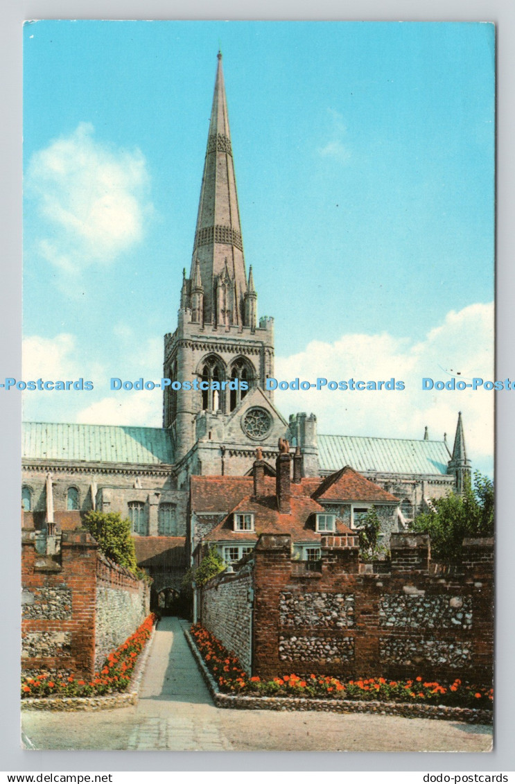 R780807 Chichester. The Cathedral. Chichester Cathedral From St. Richard Walk. 1