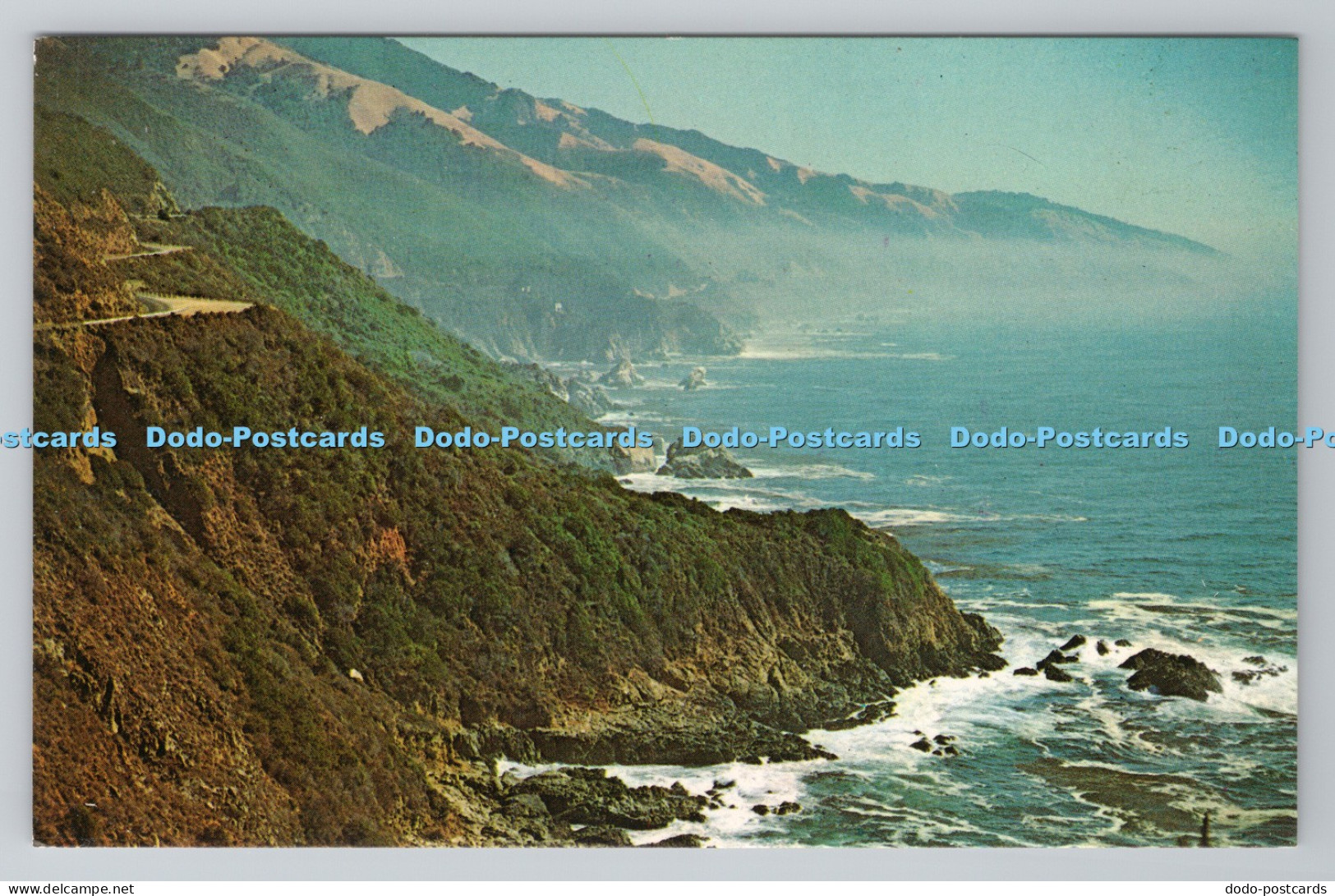 R781676 Calif Scenic Highway The Cabrillo Route Between Big Sur and San Simeon P