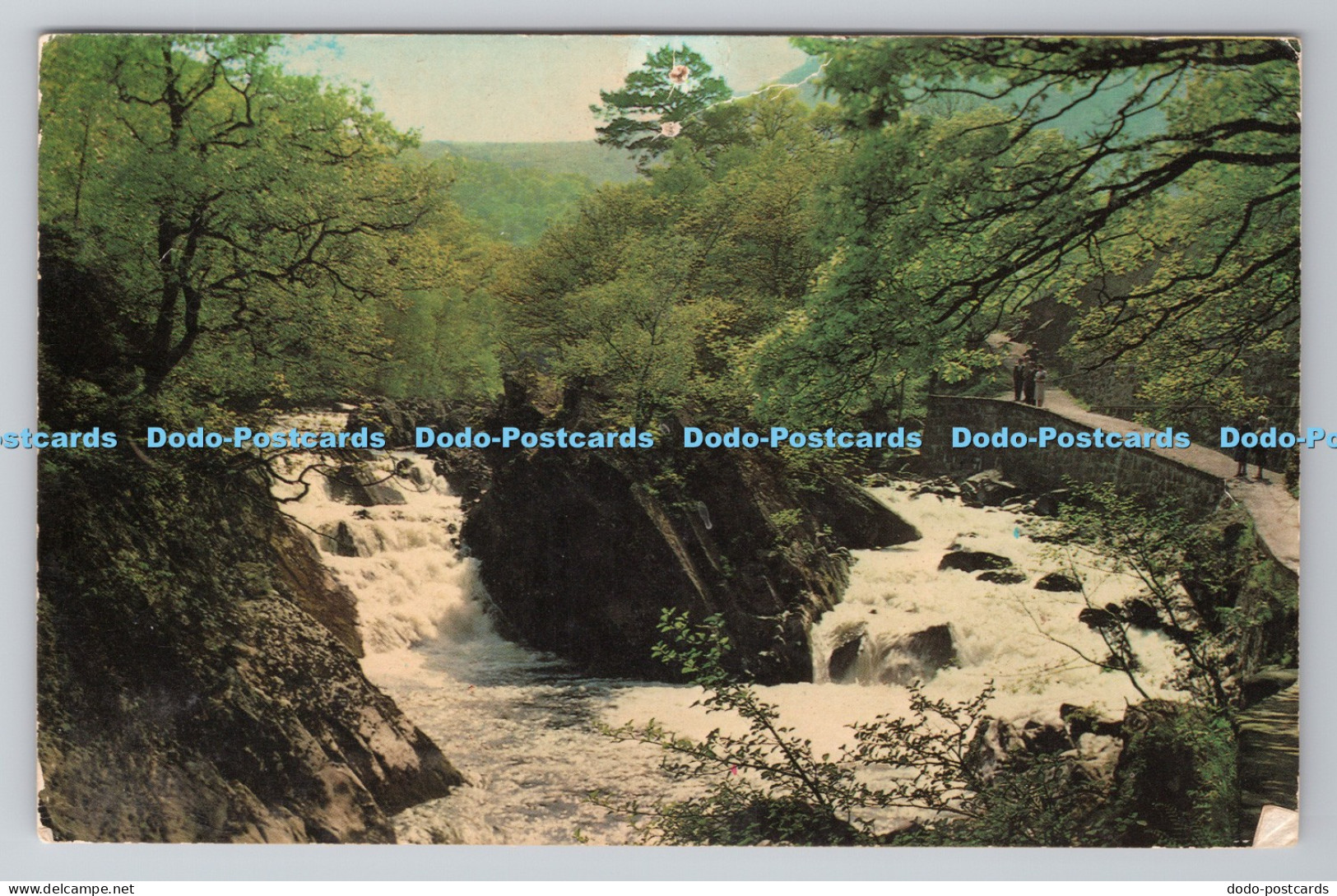 R782025 Callander The Falls of Leny Printed in Great Britain