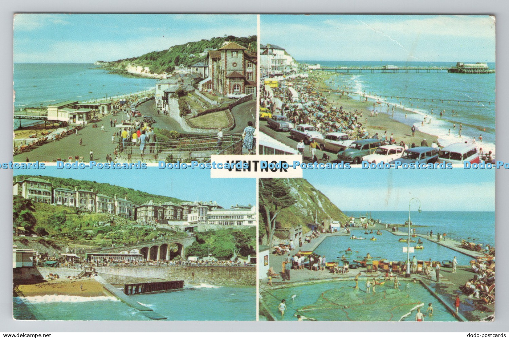 R782373 Ventnor The Pier Multi View PM Ventnor Isle of Wight 1971