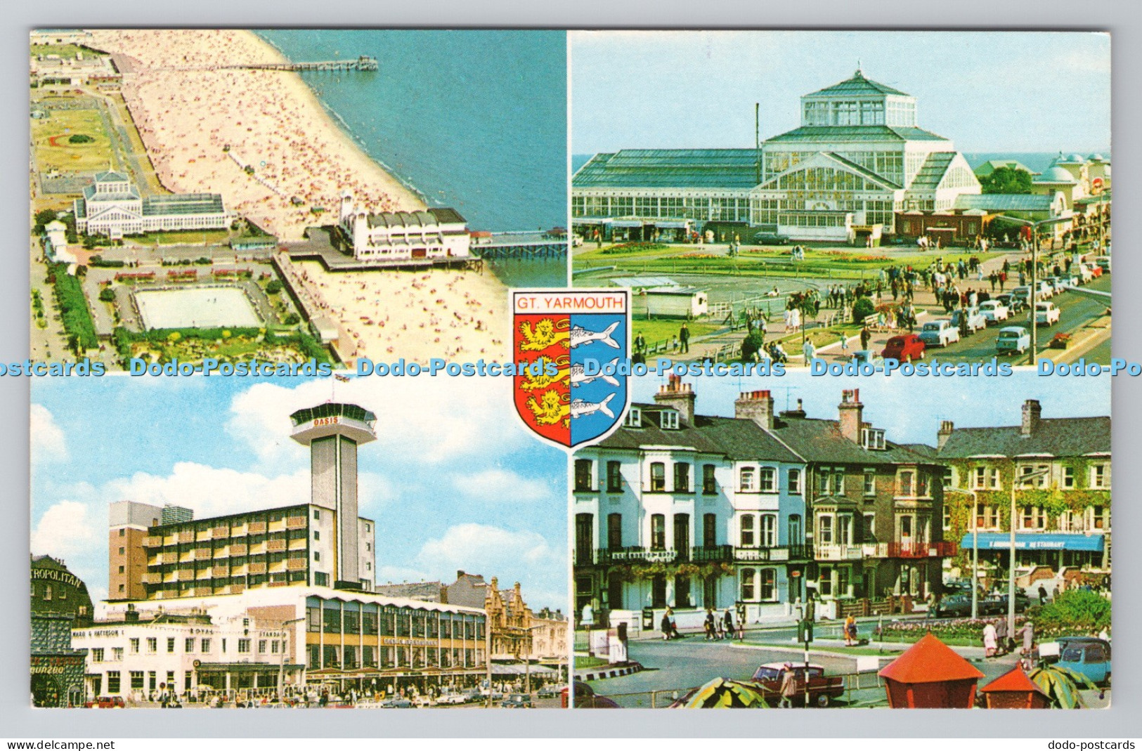 R783037 Gt Yarmouth Aerial View of Great Yarmouth D Constance Littlehampton Suss