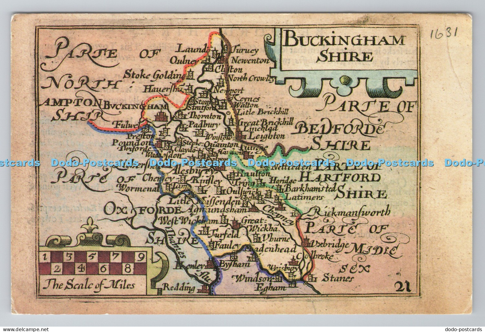 R783352 Buckingham Shire Buckinghamshire County Library Delta Print