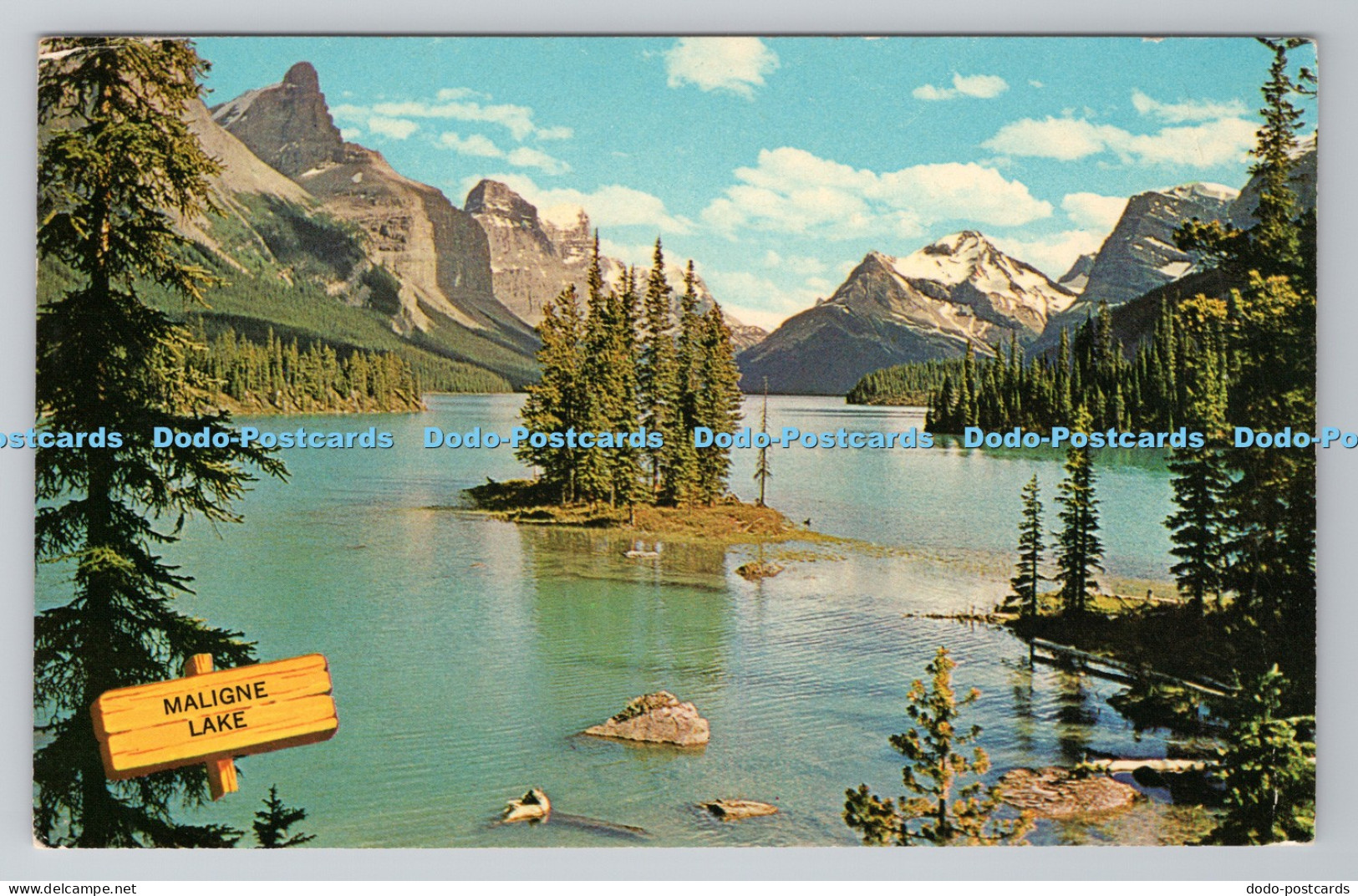 R783847 Maligne Lake Harry Rowed Alberta Canada Grant Mann PM Jasper Alberta 197