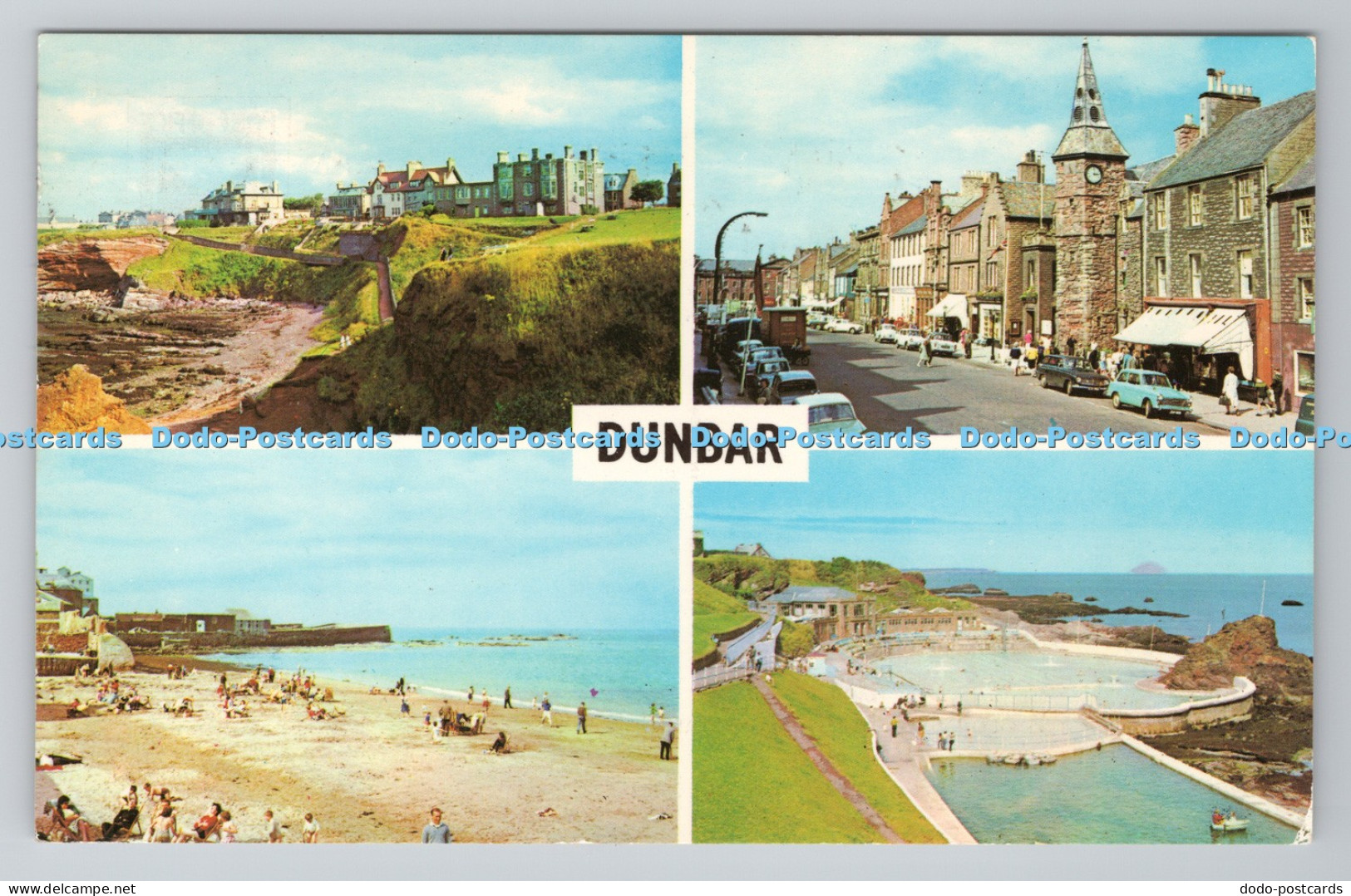 R785125 Dunbar The Bathing pool East Bay PM Galashiels Selkirkshire 1978 Multi V