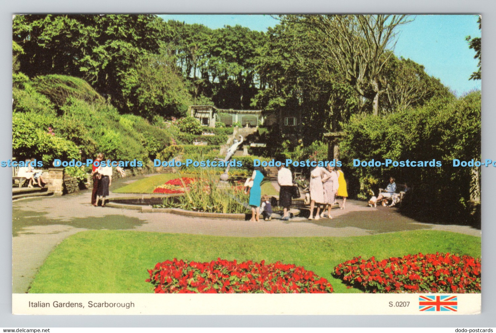 R785357 Scarborough Italian Gardens E T W Dennis Scarborough