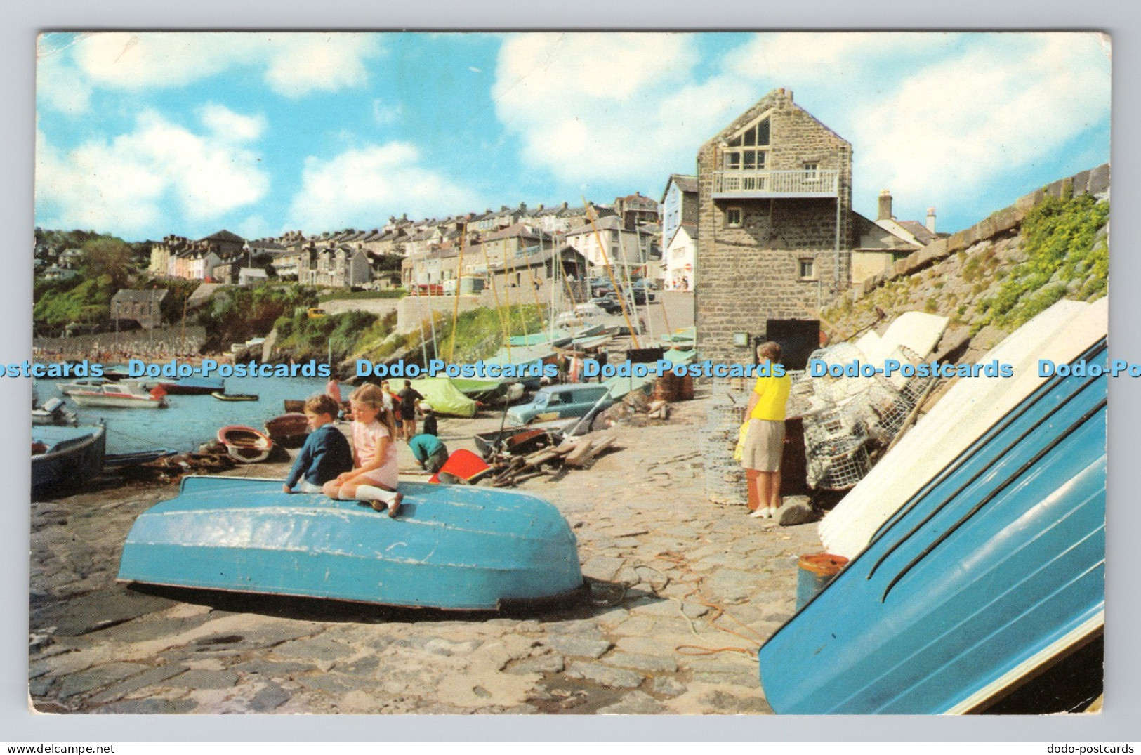 R785712 New Quay The Jetty Printed in Great Britain