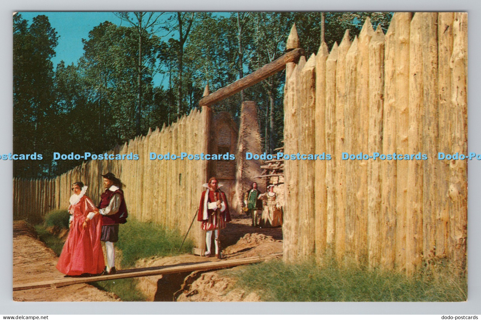 R785792 Virginia Jamestown Park James Fort 1607 Inc Thomas L Williams