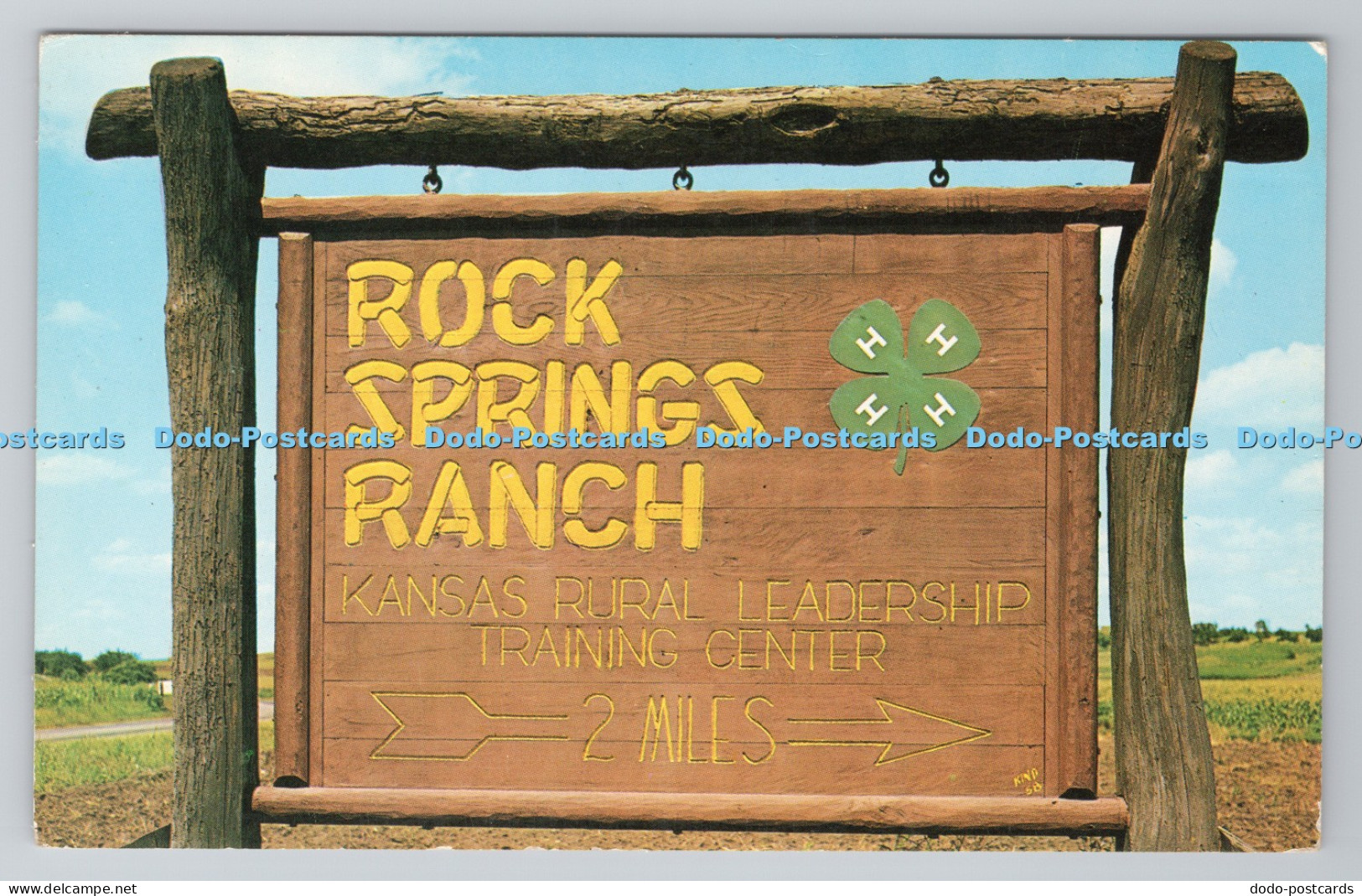 R786578 Kansas 4 H Foundation Rock Springs Ranch Kansas Plastichrome