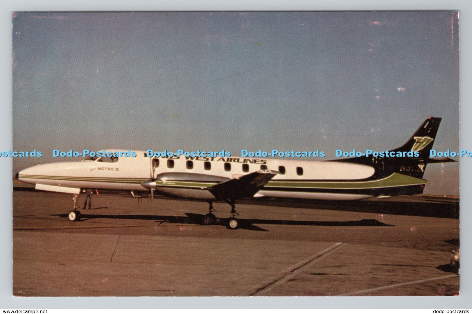 R787578 Wings West Airlines. Swearingen Metro III. Alleghany. Covington. Mary Ja