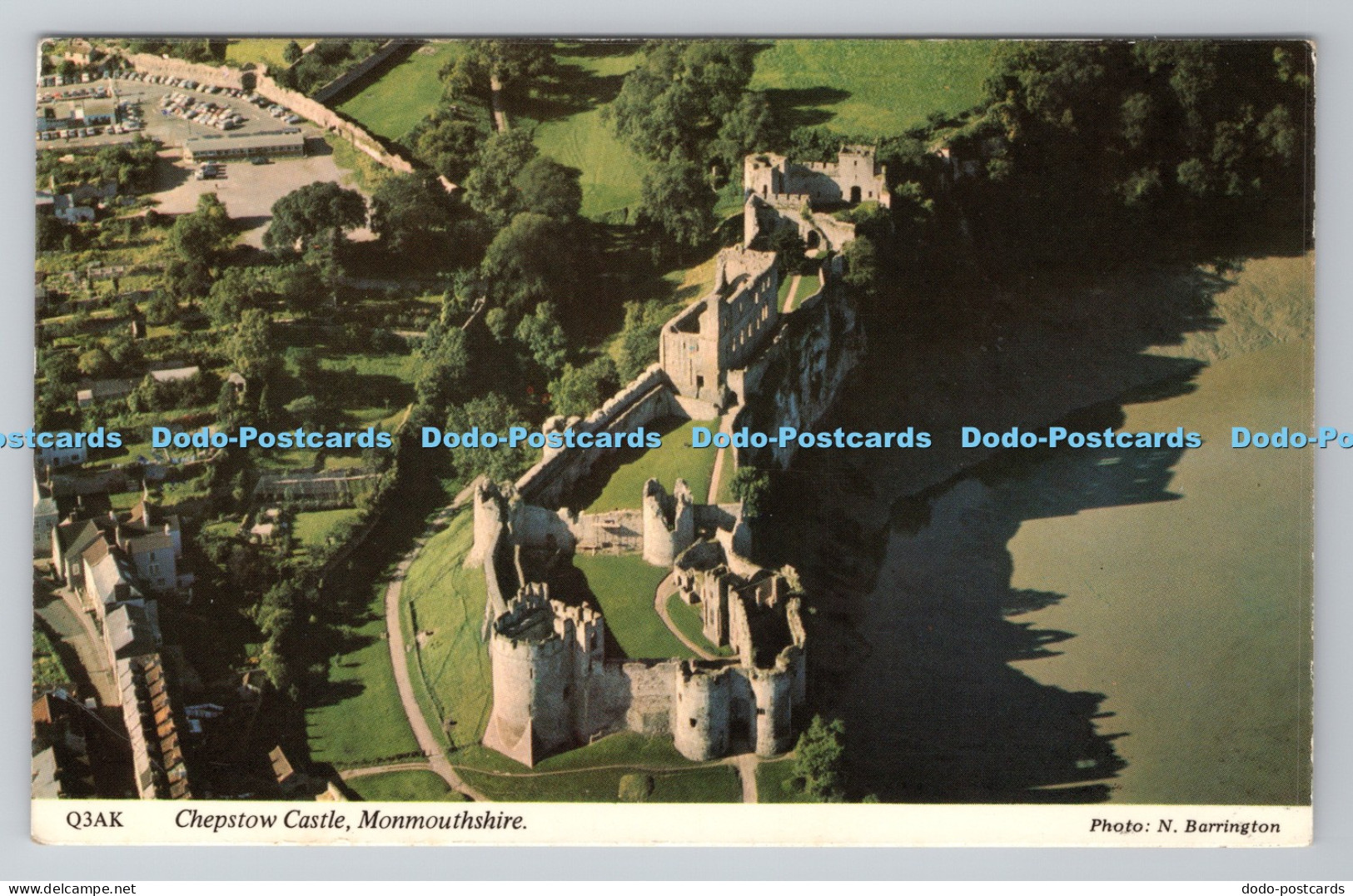 R788298 Monmouthshire. Chepstow castle. Harvey Barton. N. Barrington