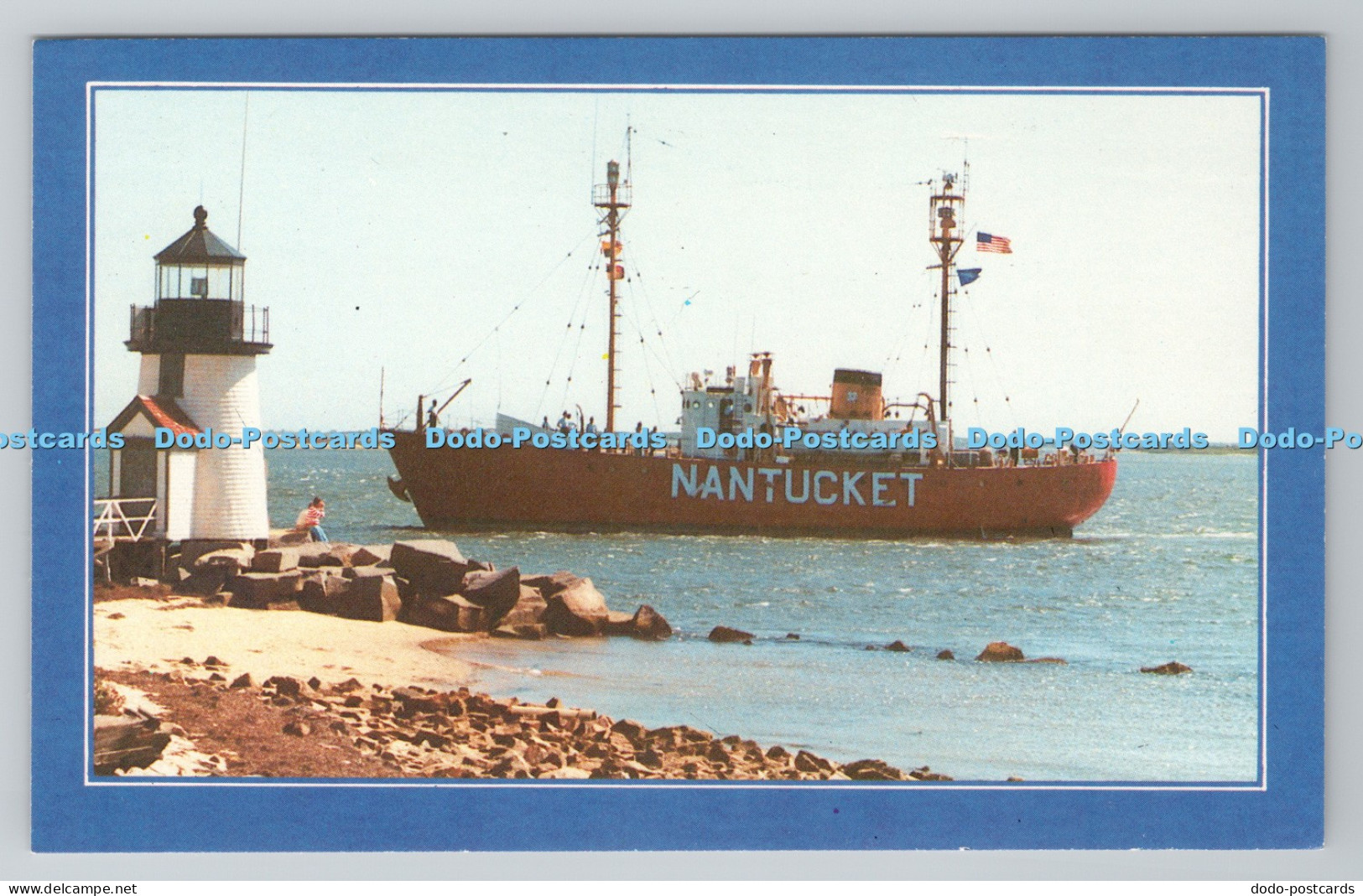 R788460 Massachusetts. Nantucket Island. Plastichrome. H. Flint Ranney