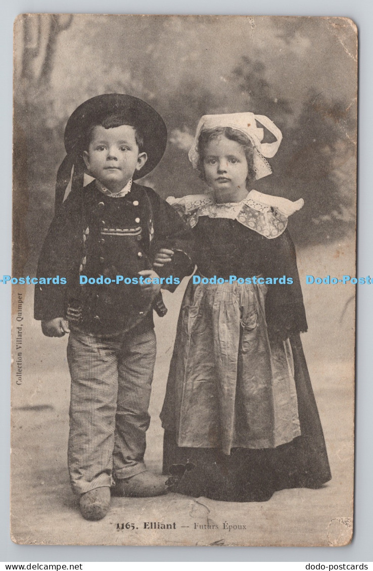 R802576 Elliant Futurs Epoux Villard Quimper 1908