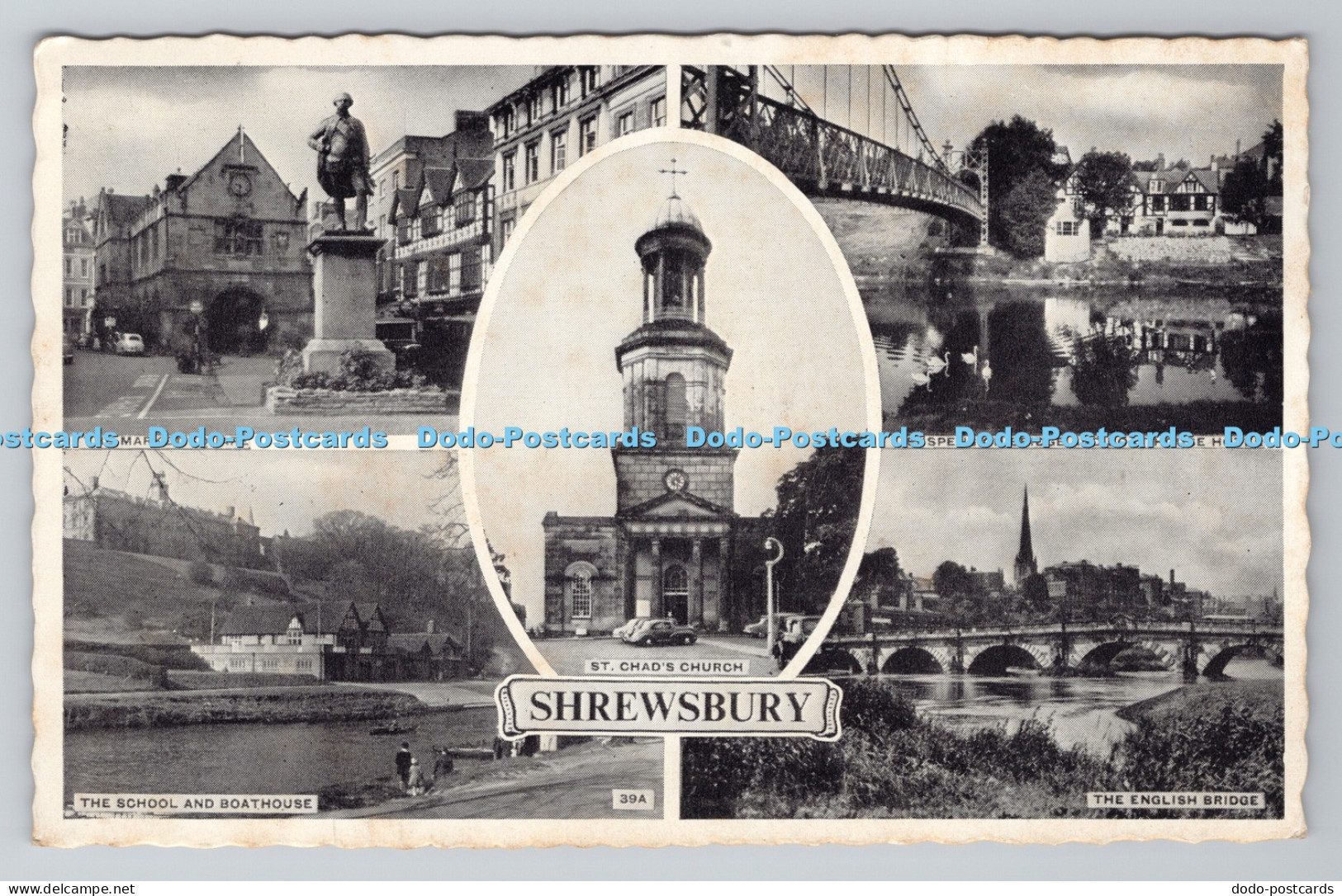 R803133 Shrewsbury St Chad Church 1959 Multi View